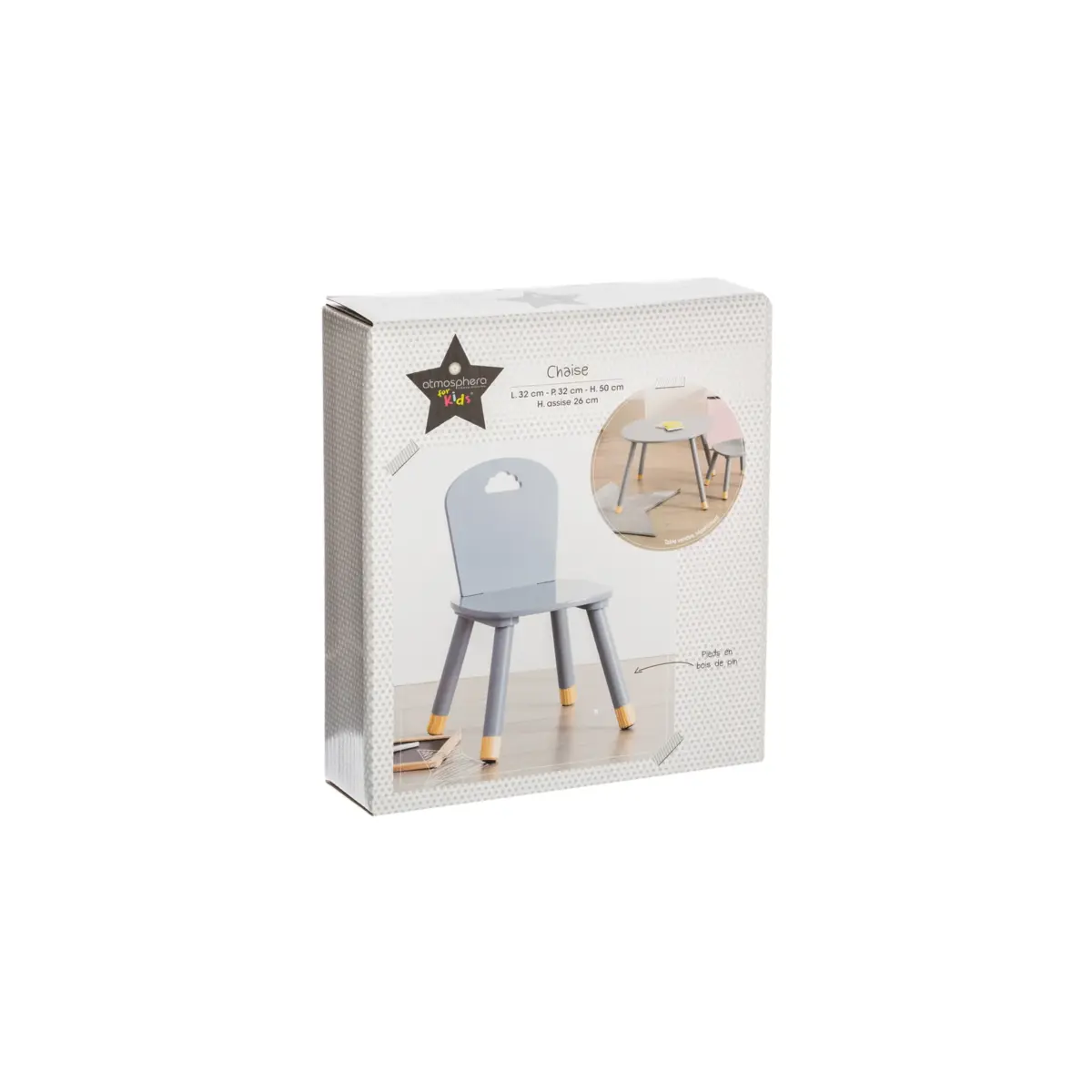 Grey Sweet Chair