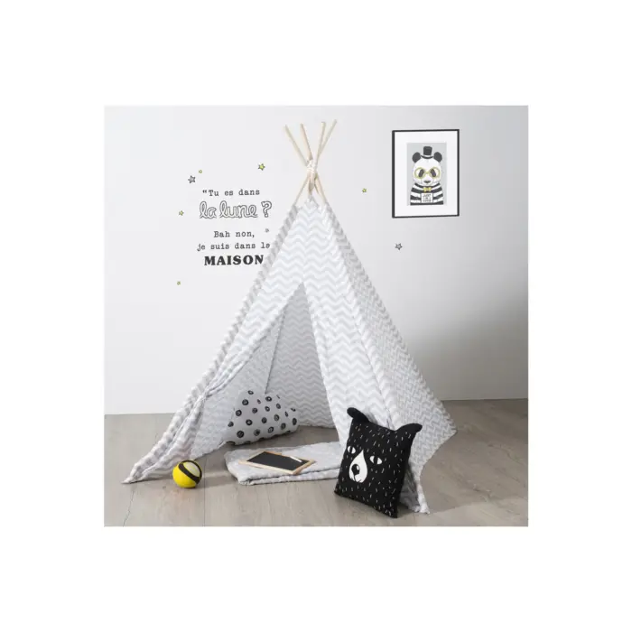 Grey Indian Tent