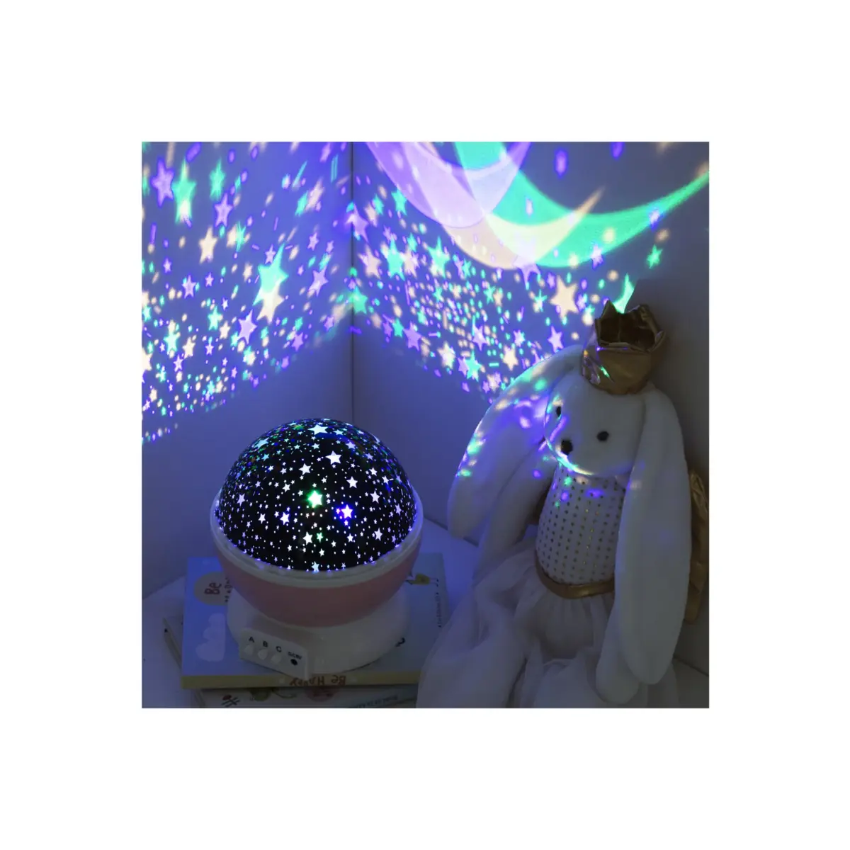 Rotating Projector Pink