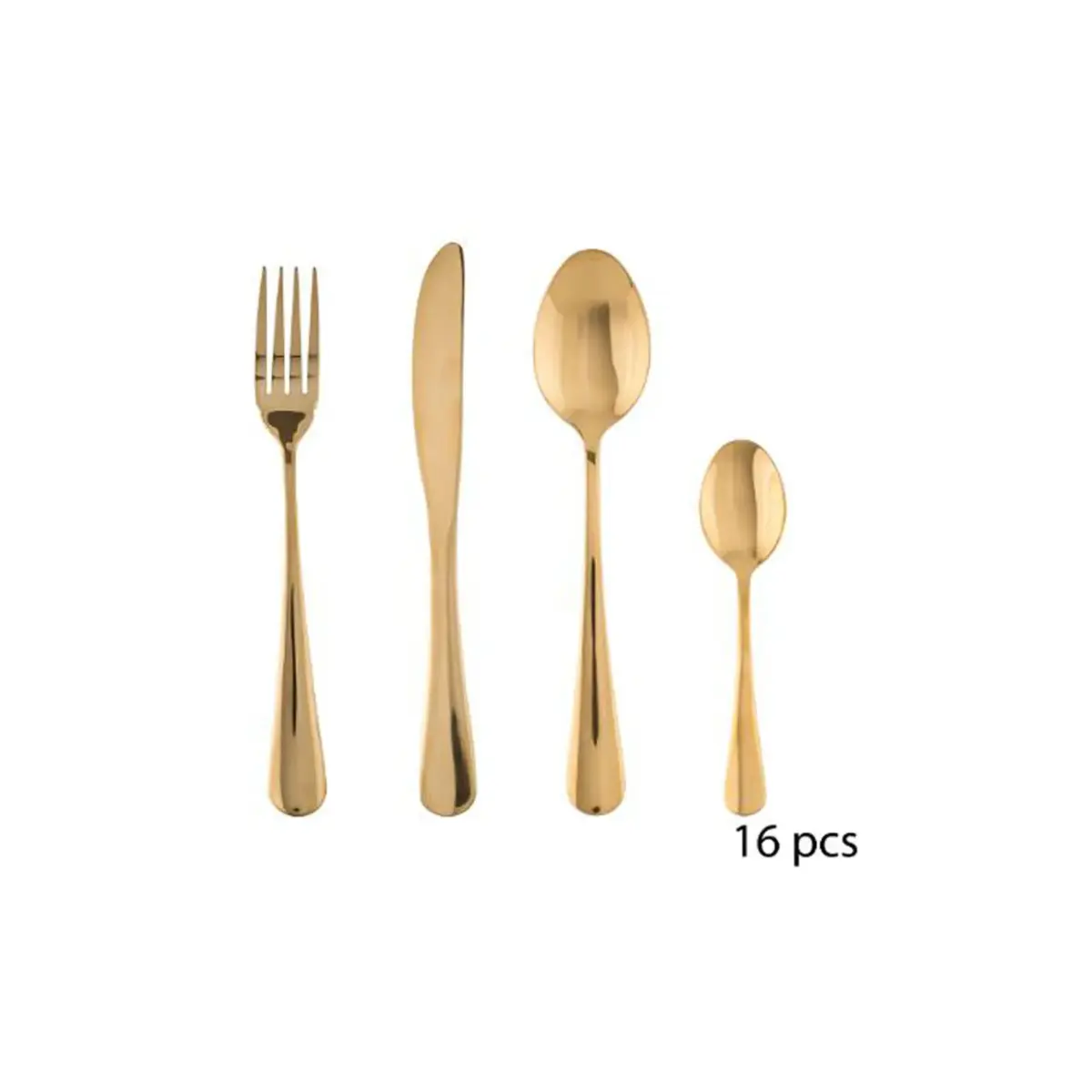 Gold Cutlery Set