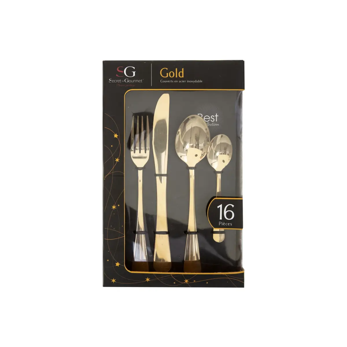 Gold Cutlery Set