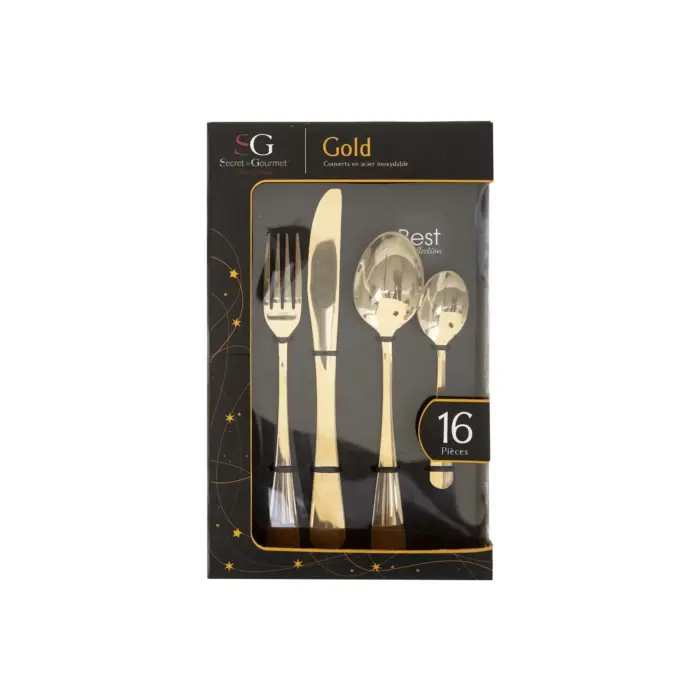 Gold Cutlery Set