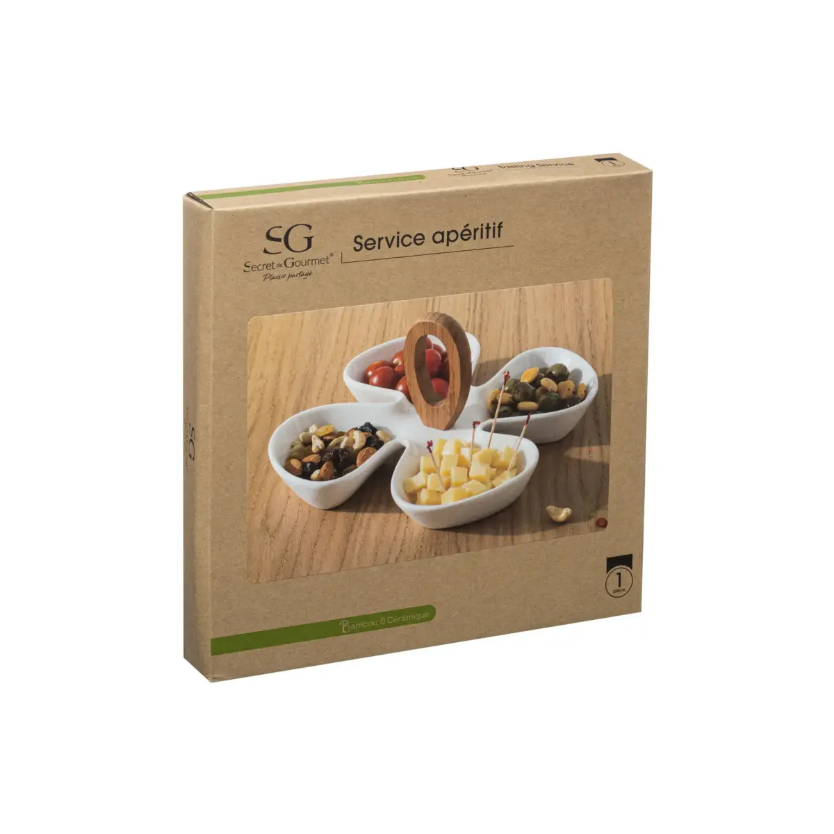 Aperitif Plate Bamboo