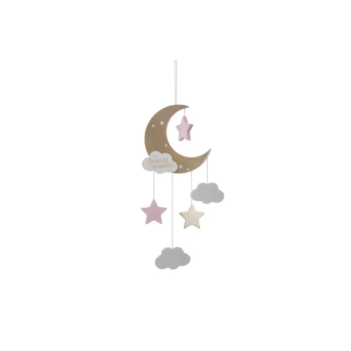 Pink Moon Hanging Deco