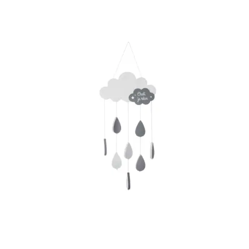 Grey Cloud Hanging Deco