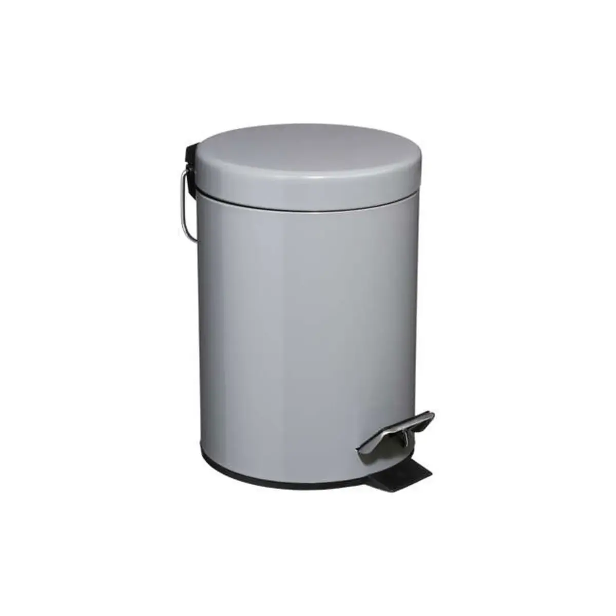Grey Metal Dustbin
