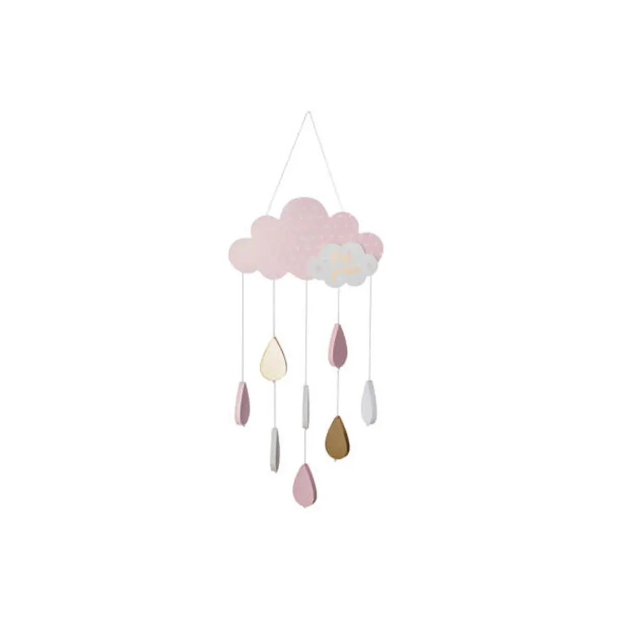 Pink Cloud Hanging Deco