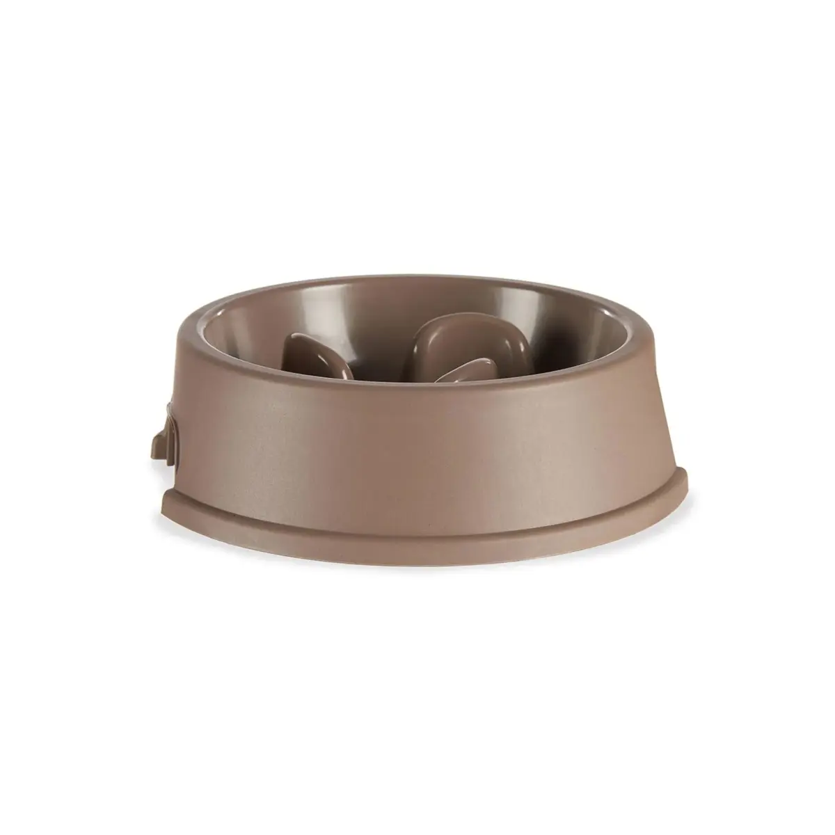 Plastic Slow Food Bowl Beige