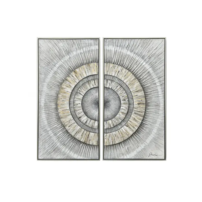 Regular Circle Diptych