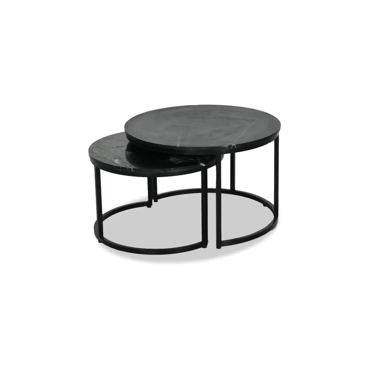 Black Marble Nesting Tables