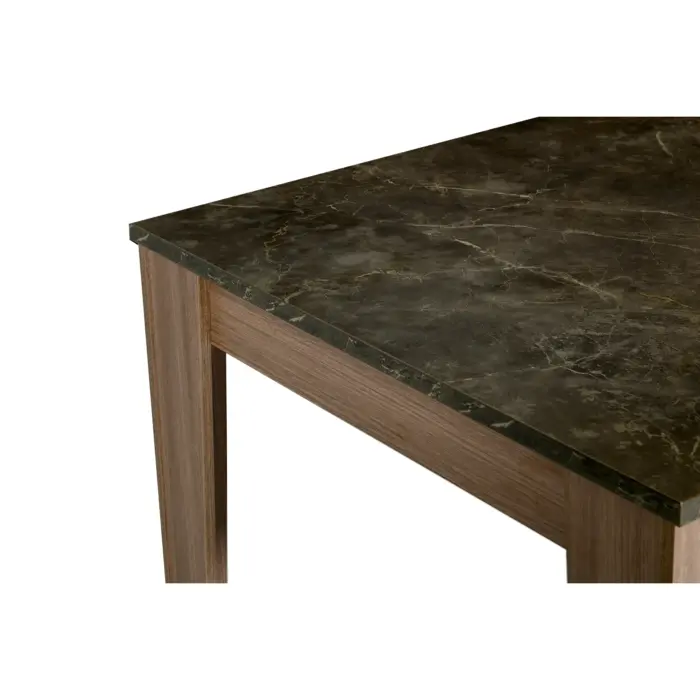 DINING TABLE Grey Stone+walnut