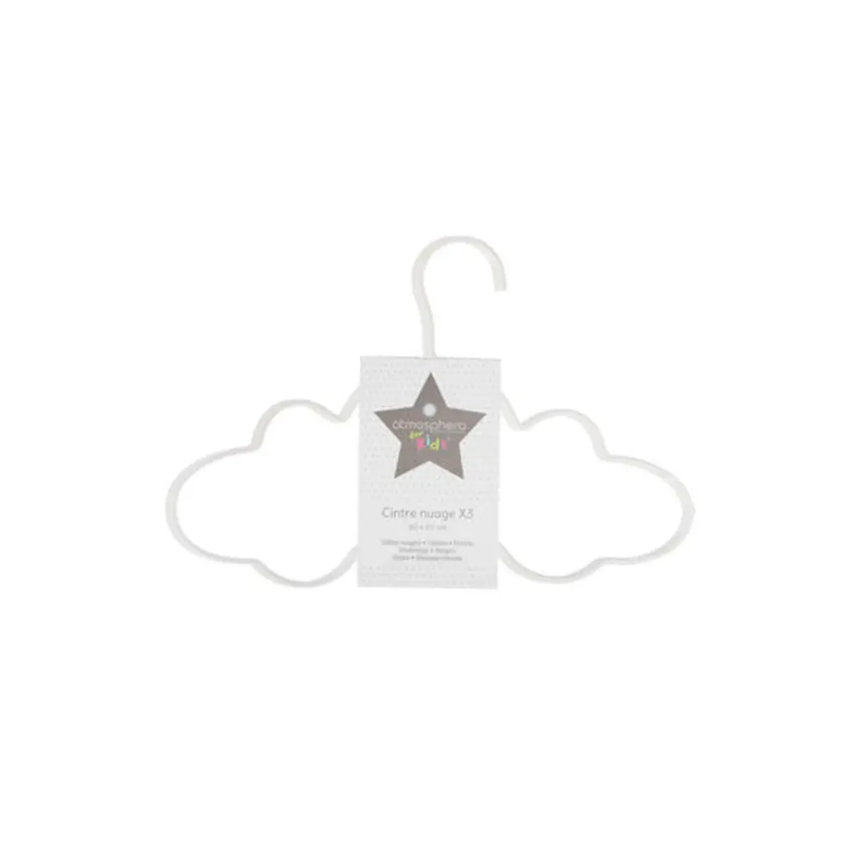 Metal Cloud Hanger Trio