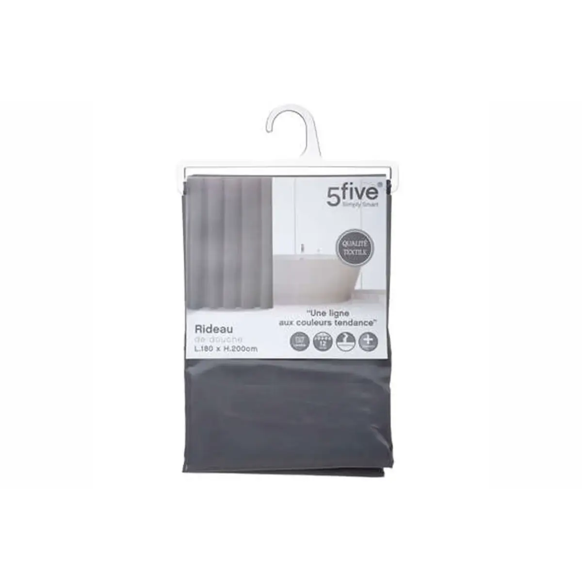 Shower Curtain Beton Shower Curtain Beton