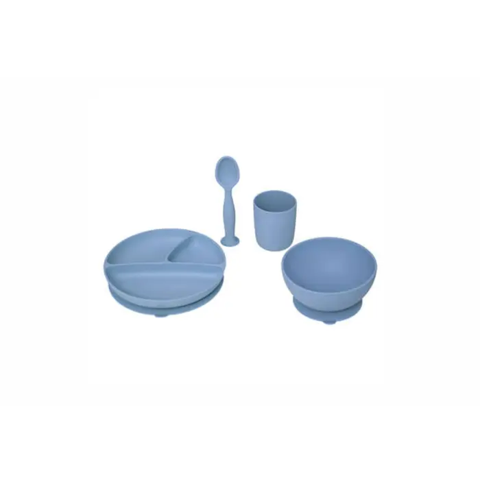 Kids Silicone Meal Set Blue