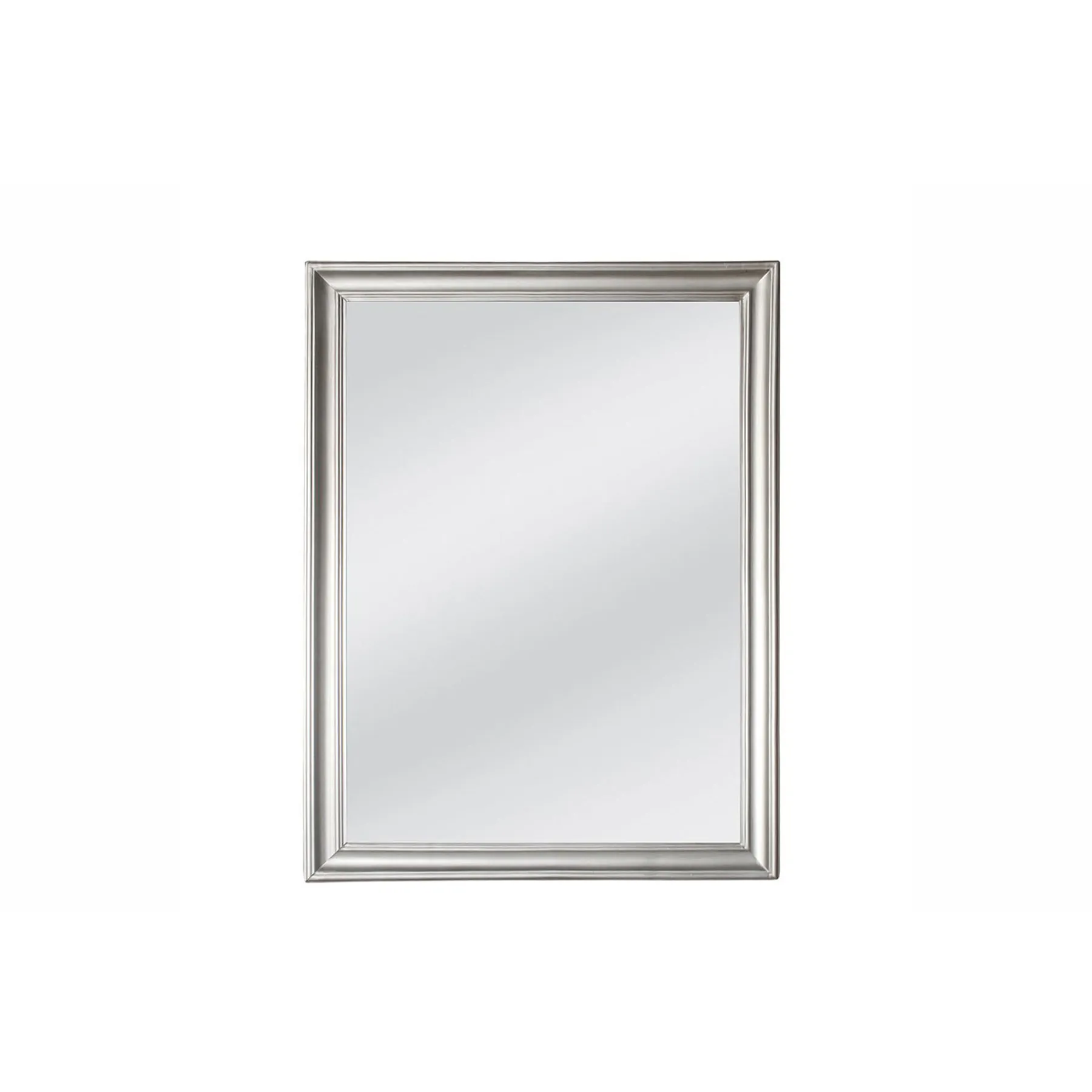 Four Day Frame Mirror Silver