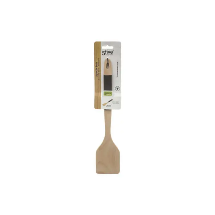 Spatula Wooden Head Black Wood