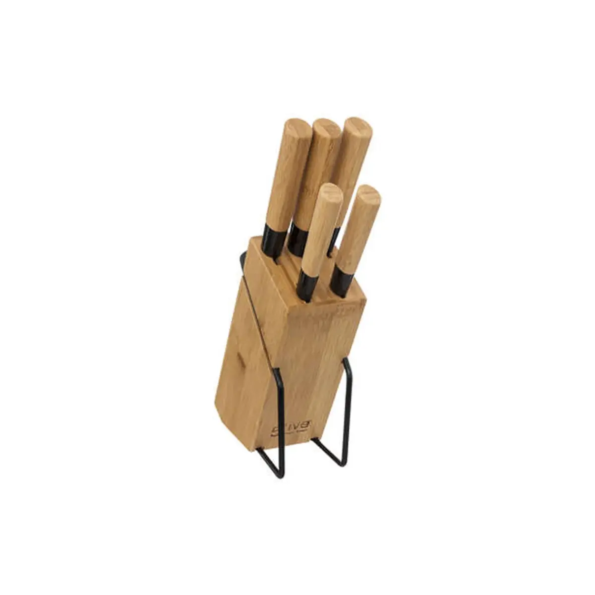 5 Knife Stand Bamboo