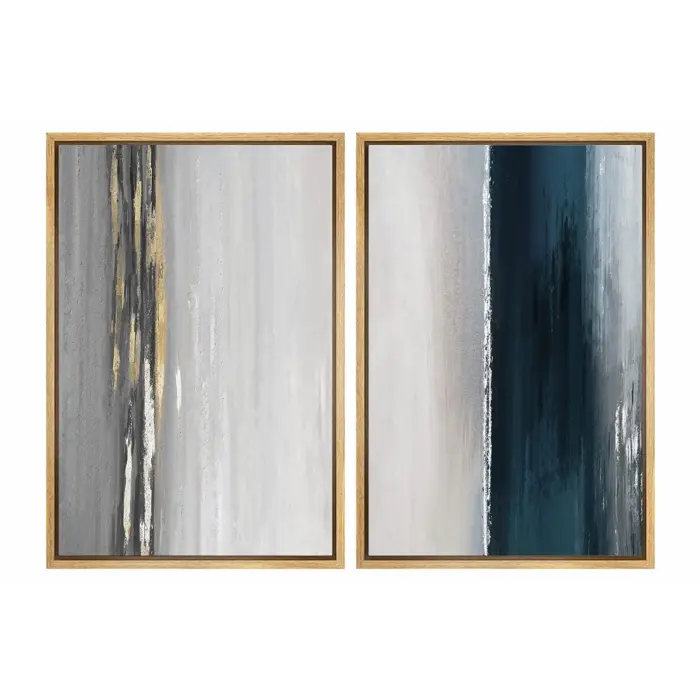 Set Modern Abstract Painting