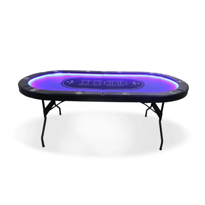 Poker Table 7ft LED