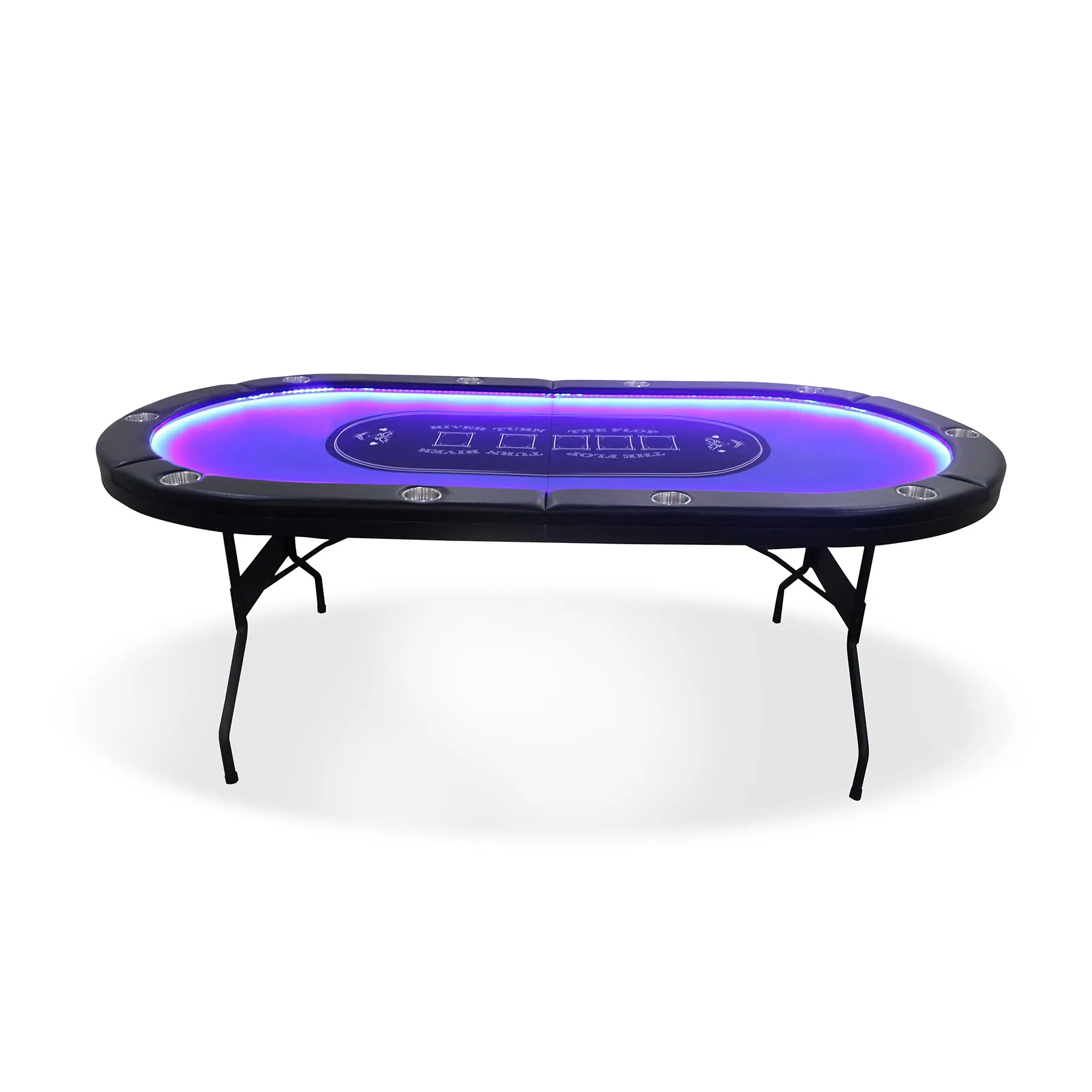 Four Day Poker Table 7ft LED