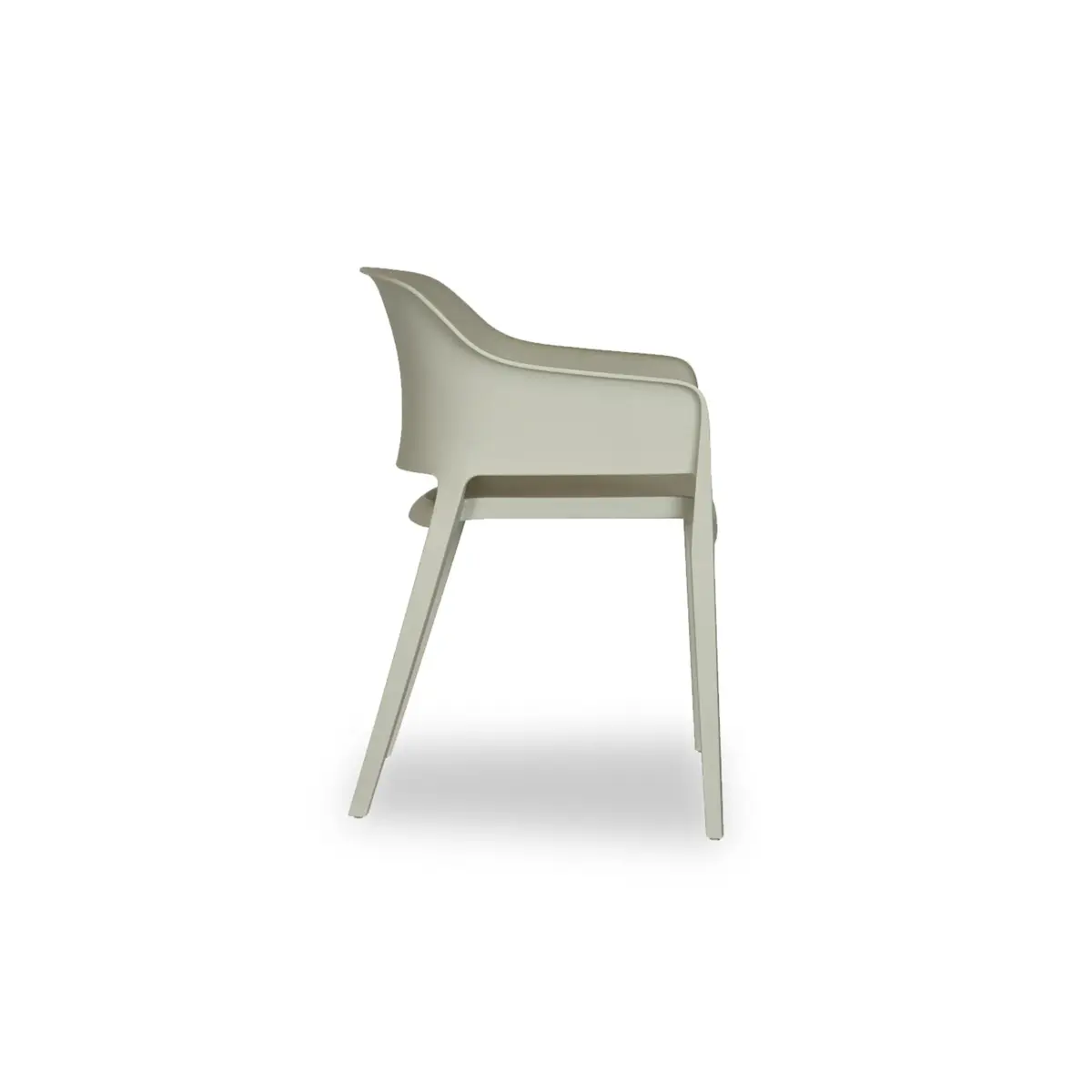 1798-GREEN-9206-4 ESPRESSY Plastic Chair