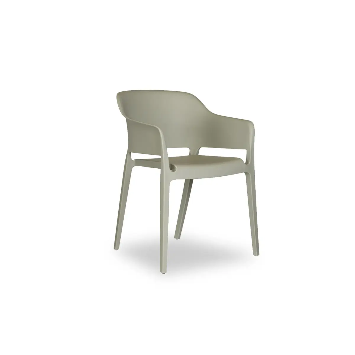 1798-GREEN-9206-5 ESPRESSY Plastic Chair