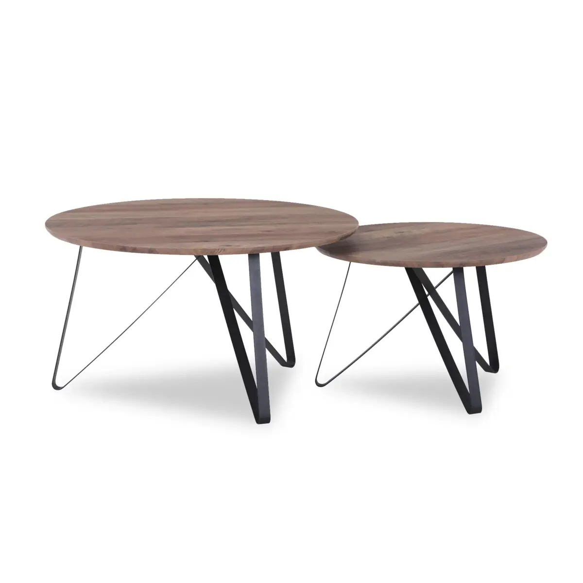 CIRCULAR set of 2 Coffee Tables