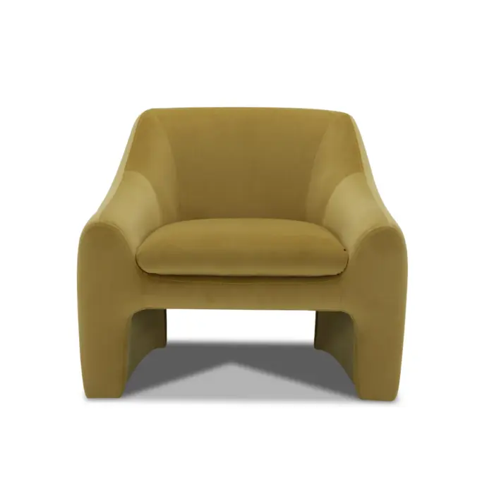 KF.A1185-MUSTARD-1 LOOZ Armchair