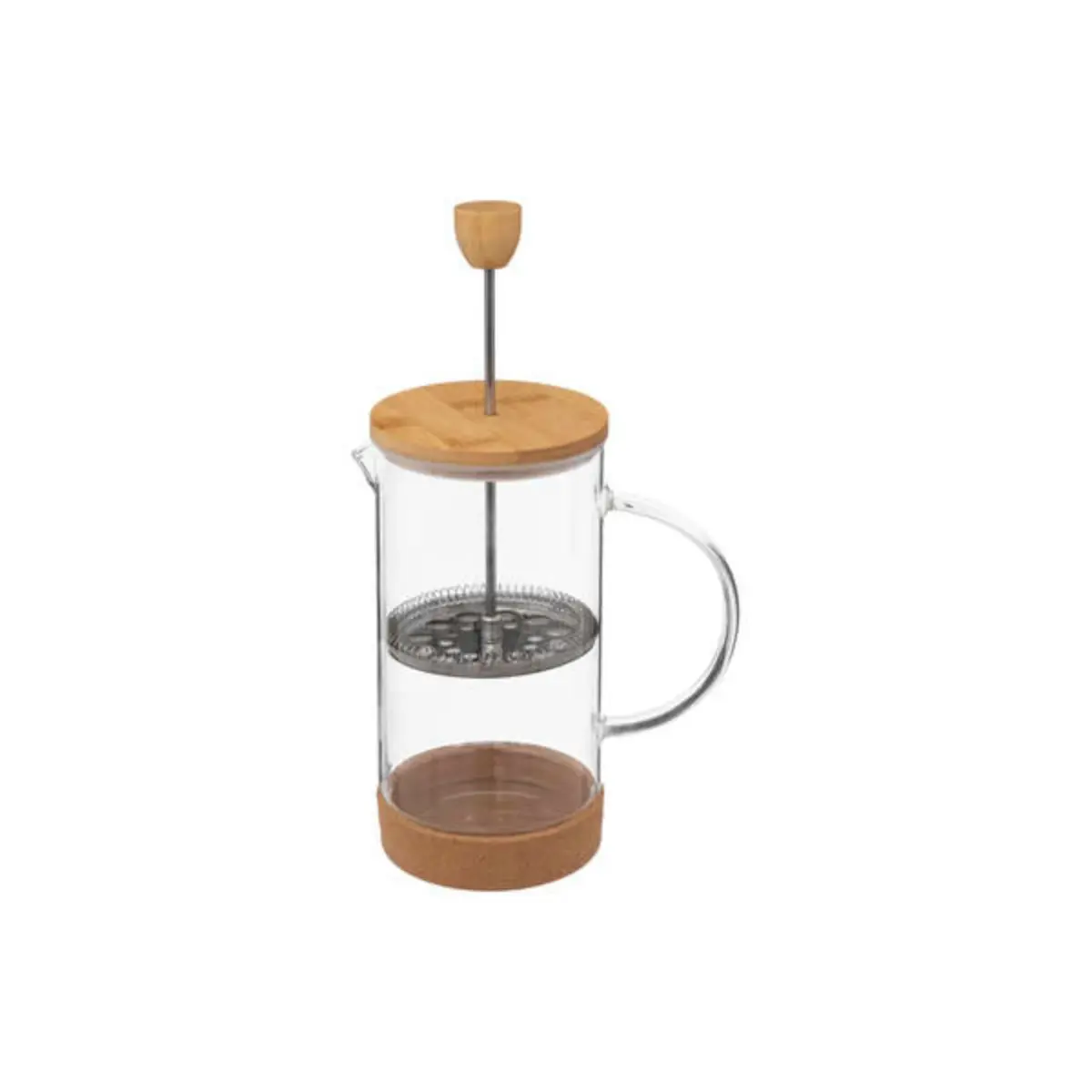 Bamboo Glass Coffee Maker