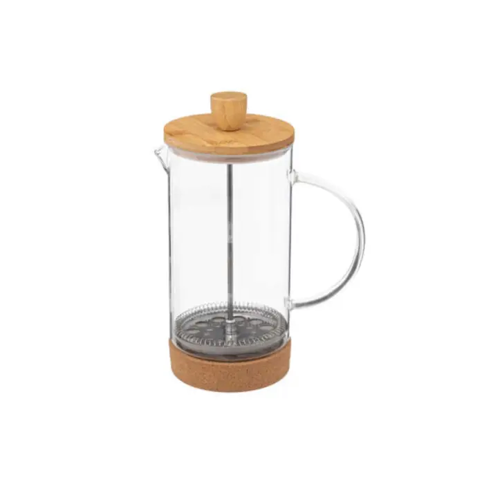 Bamboo Glass Coffee Maker