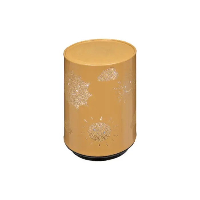 Yellow Push Night Lamp