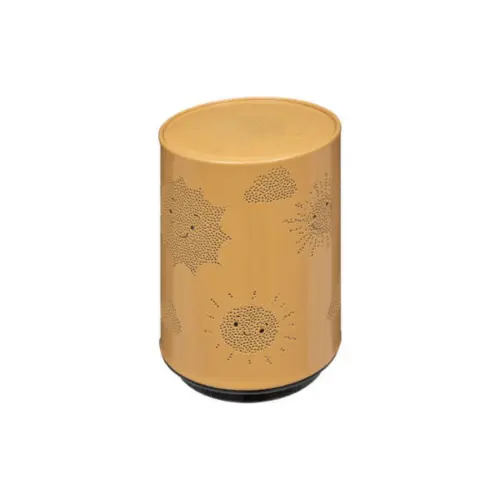 Yellow Push Night Lamp