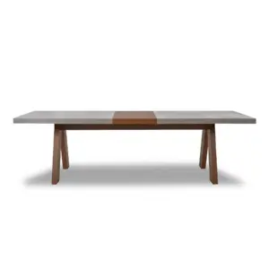 ZEMEN Dining Table<span> - </span>Walnut