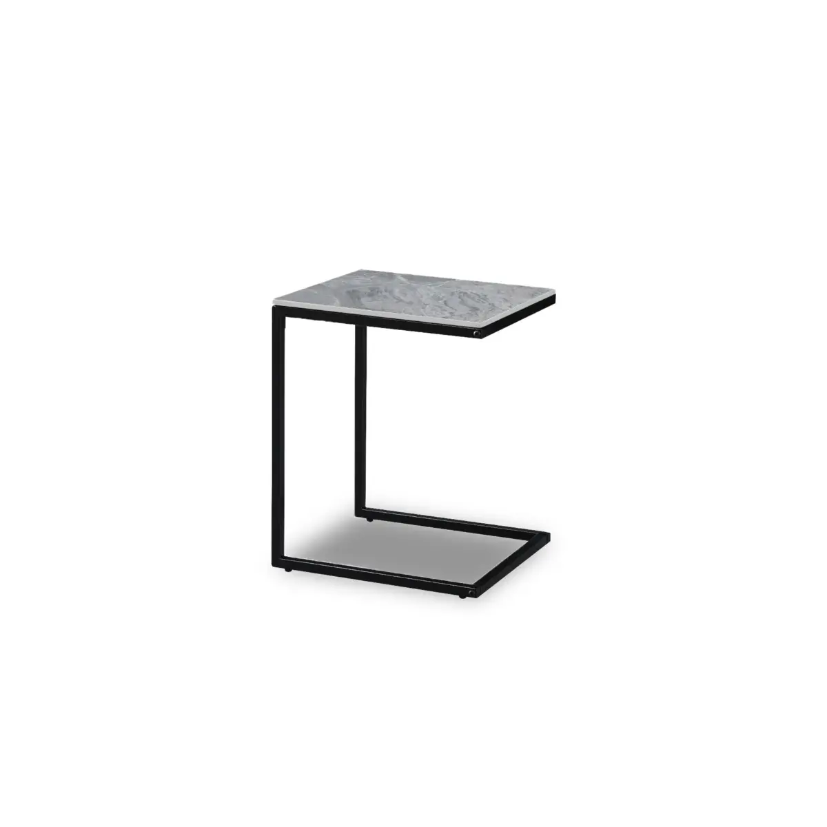 CT-25113-GREY-MARBLE-1 COCU Side Table