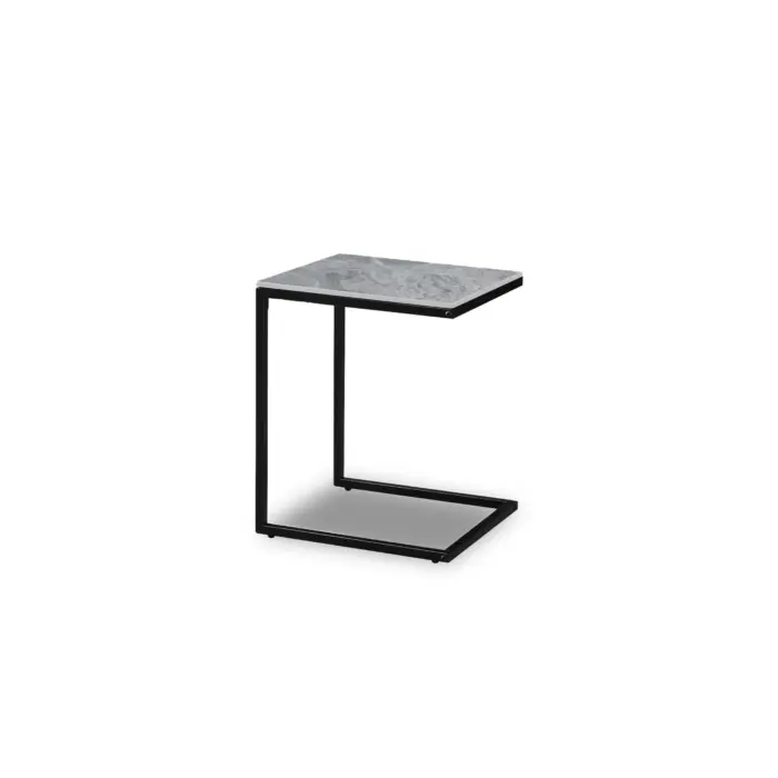 CT-25113-GREY-MARBLE-1 COCU Side Table