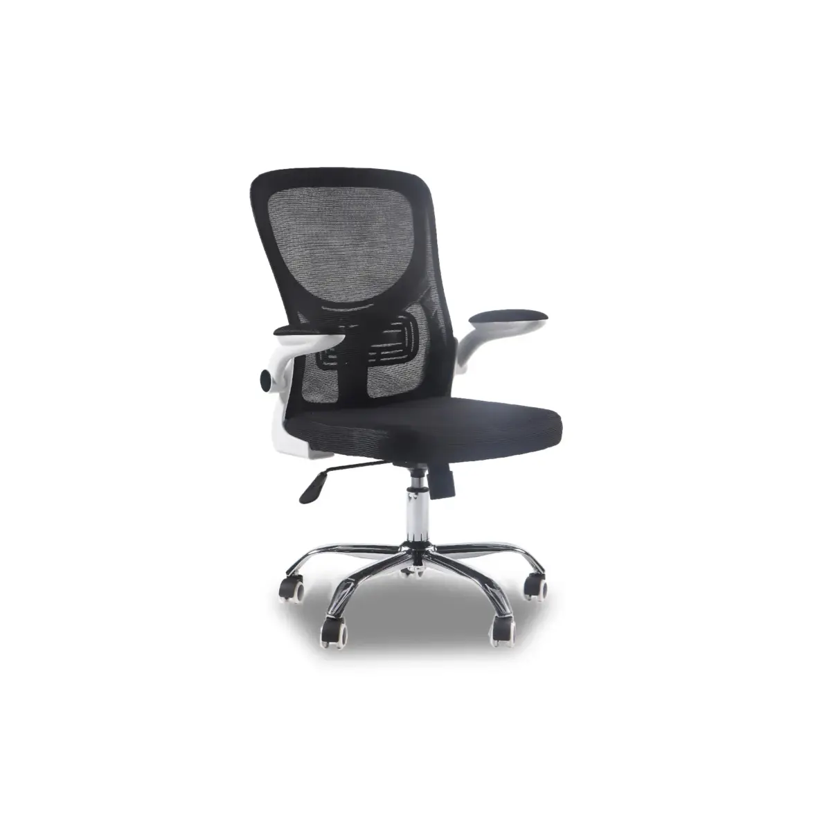 Office Chair White Black Chrome Office Chair White Black Chrome
