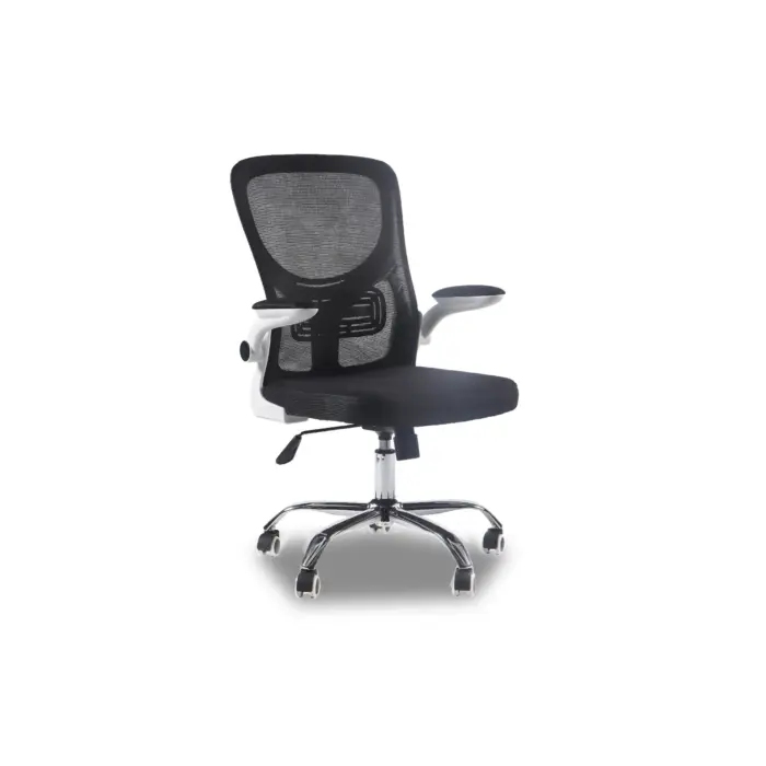 Office Chair White Black Chrome Office Chair White Black Chrome
