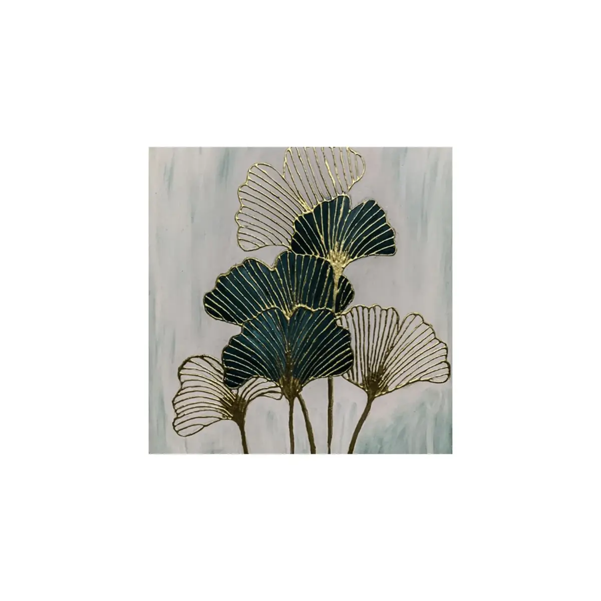 Scalloped Leaves Art