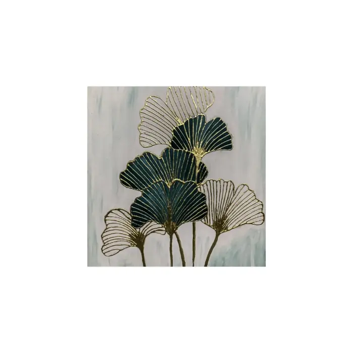Scalloped Leaves Art