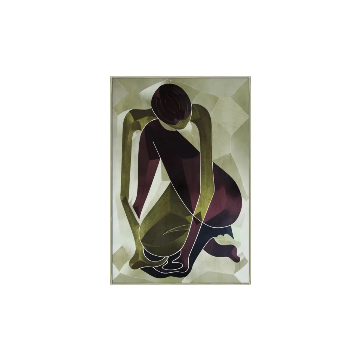 African Woman Print