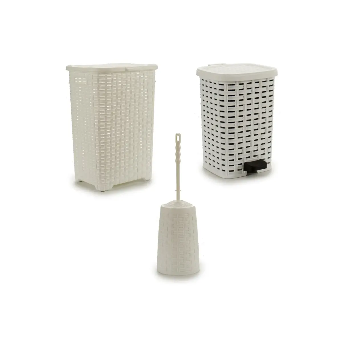 Toilet Rattan Set