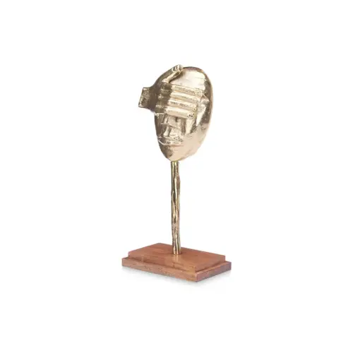 Golden Eyes Sculpture