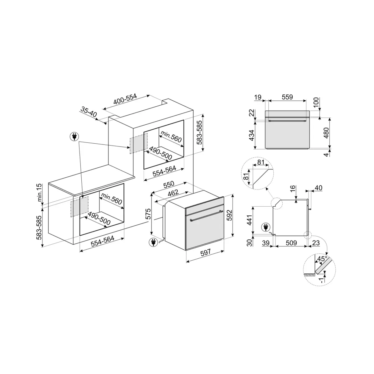 Smeg Built-in Oven