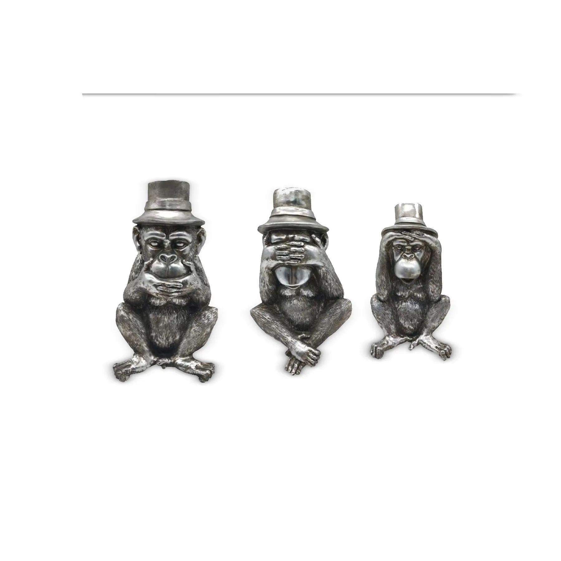 Four Day Monkies Deco Monkey Set