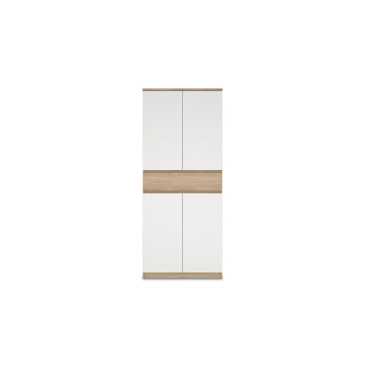 NAIA White Shoe Cabinet Tall