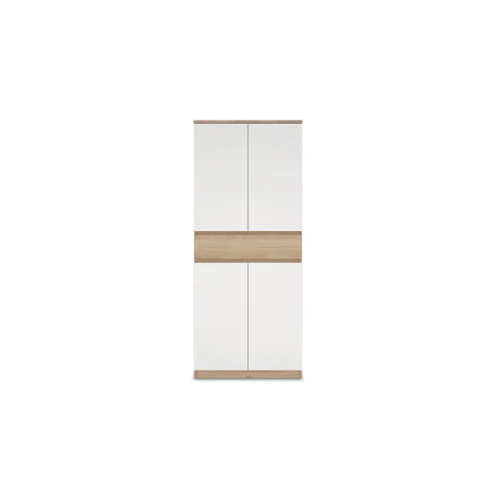 NAIA White Shoe Cabinet Tall
