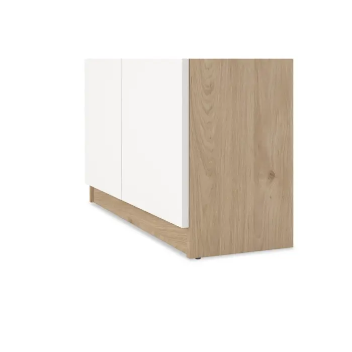 NAIA White Shoe Cabinet Tall