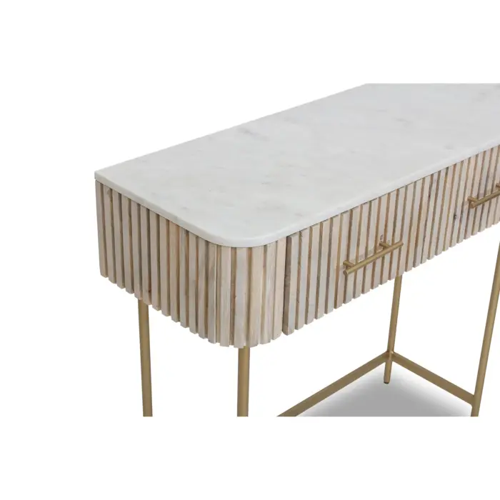Console Table Marble Top