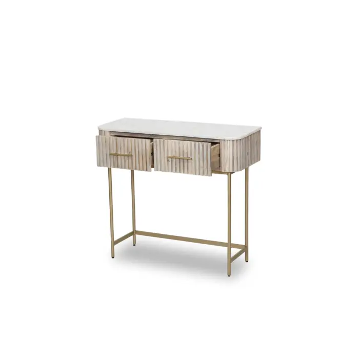 Console Table Marble Top