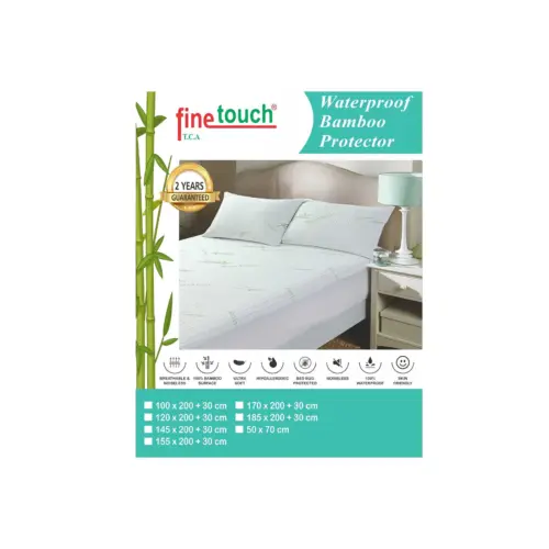 Waterproof Bamboo Mattress Protector<span> - </span>180 x 200 cm Waterproof Bamboo Mattress Protector<span> - </span>180 x 200 cm